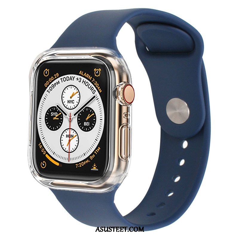 Apple Watch Series 3 Kuoret Urheilu Kotelo Suojaus Silikoni Musta