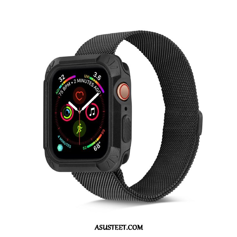 Apple Watch Series 5 Kuoret Pinnoitus Valkoinen Lisävarusteet Suojaus Pehmeä Neste