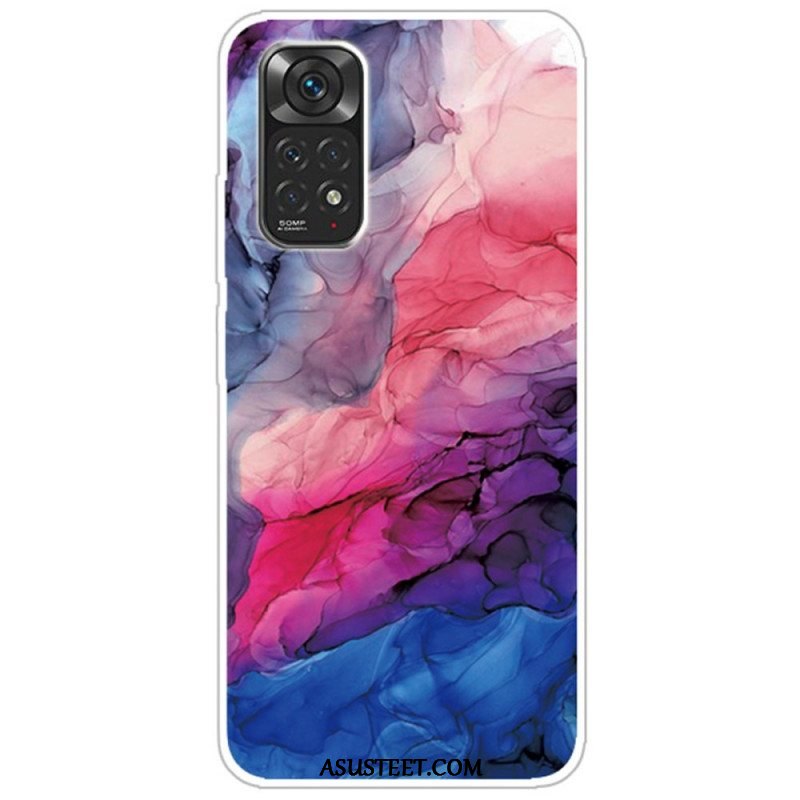 Case Xiaomi Redmi Note 11 / 11S Värillinen Marmori