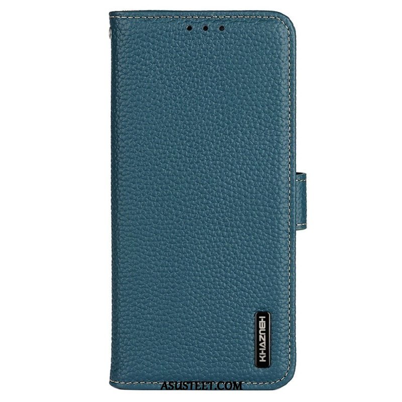 Flip Case Samsung Galaxy M13 Khazneh Litsi Nahka