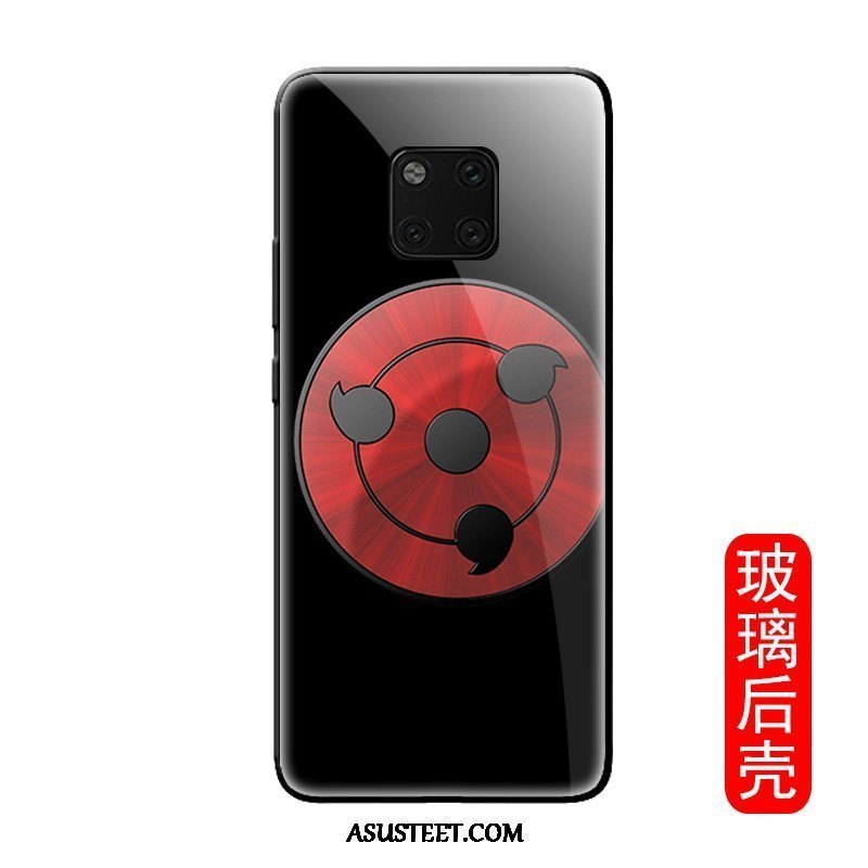 Huawei Mate 20 Pro Kuoret Murtumaton Net Red Kuori Musta Lasi