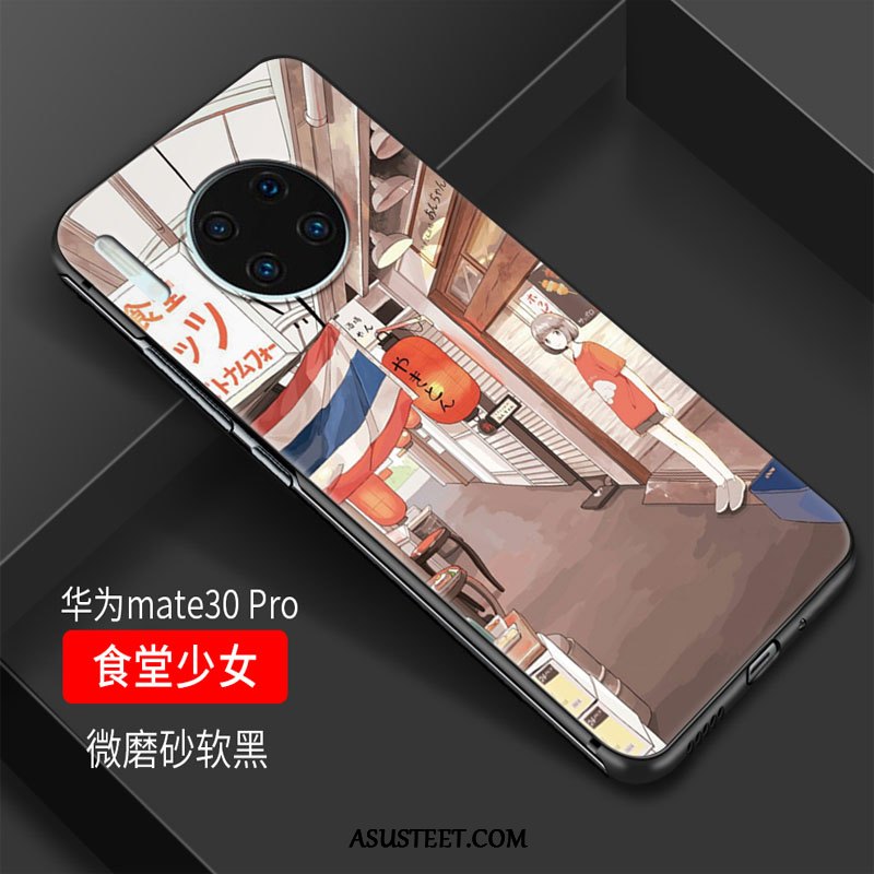 Huawei Mate 30 Pro Kuoret Suojaus Pesty Suede Lasi Puhelimen All Inclusive