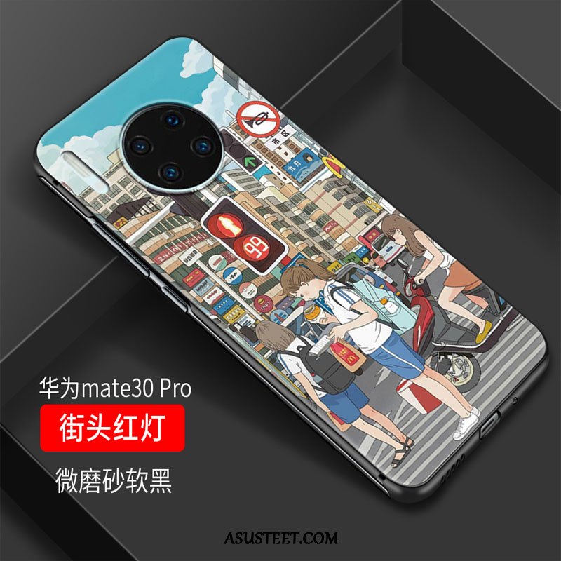 Huawei Mate 30 Pro Kuoret Suojaus Pesty Suede Lasi Puhelimen All Inclusive