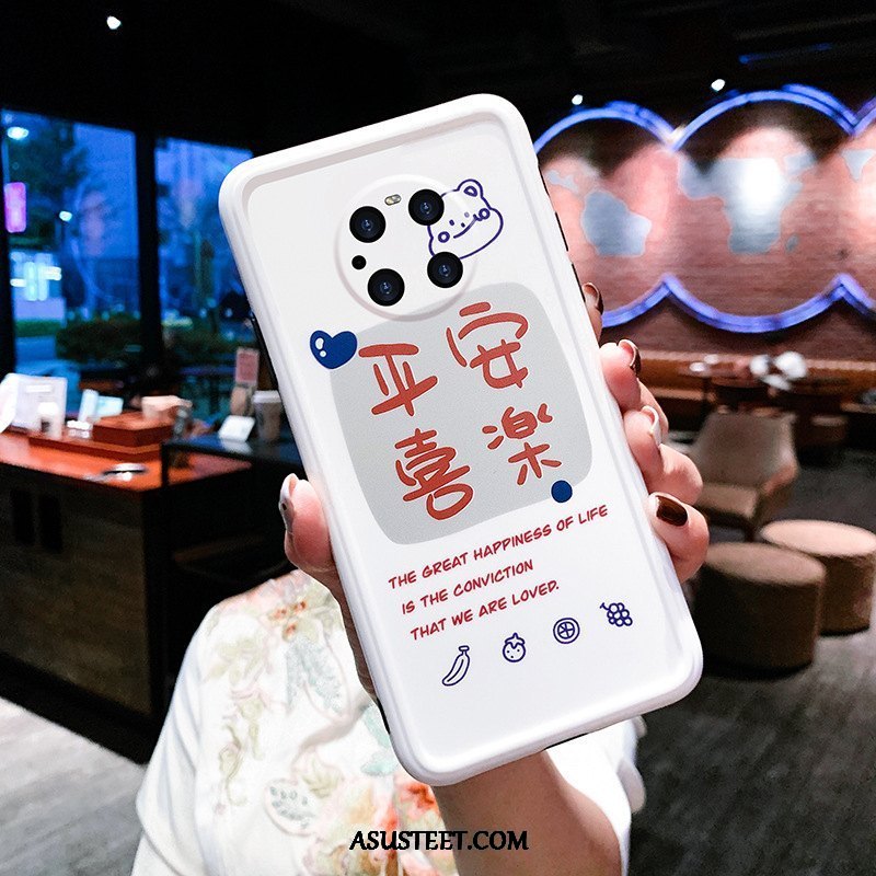 Huawei Mate 40 Pro Kuoret Kotelo Rakastunut Luova Uusi Valkoinen