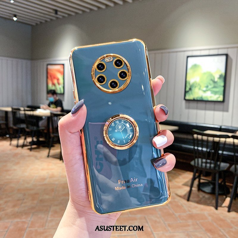 Huawei Mate 40 Pro+ Kuoret Silikoni Violetti Rengas All Inclusive Kuori