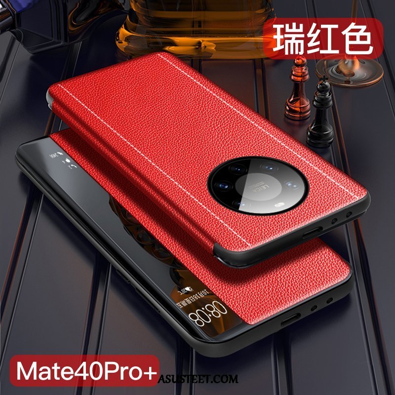 Huawei Mate 40 Pro+ Kuoret Tummansininen All Inclusive Murtumaton Puhelimen Ohut