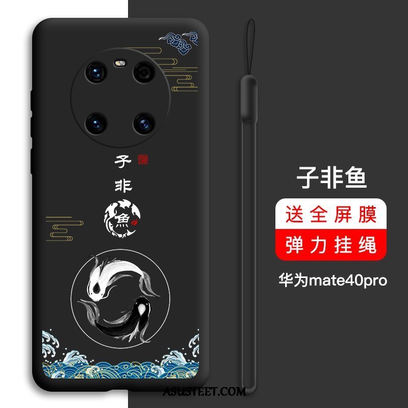 Huawei Mate 40 Pro Kuori Kuoret Silikoni Punainen Ohut Murtumaton Net Red