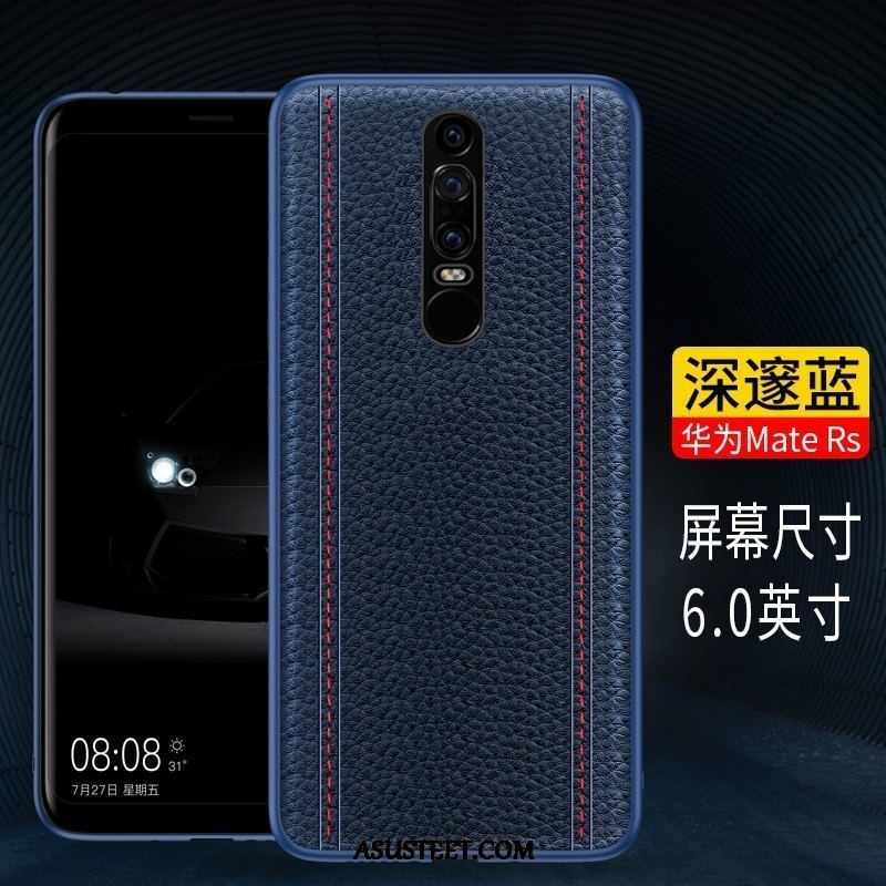 Huawei Mate Rs Kuoret Suojaus Silikoni Murtumaton Luova Musta