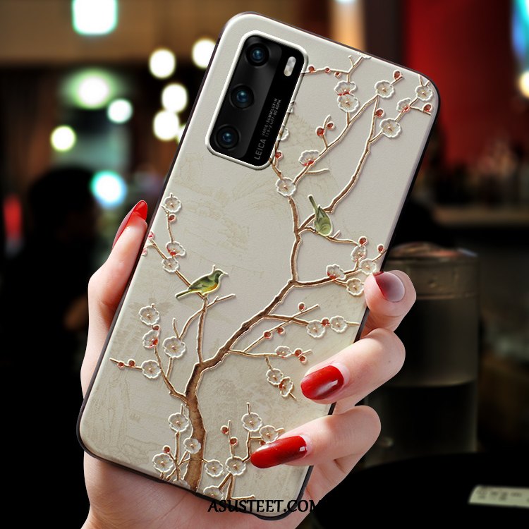 Huawei P40 Kuoret Murtumaton All Inclusive Pehmeä Neste Suojaus Silikoni