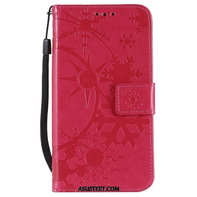 Huawei Y7 2018 Kuoret Puhelimen Nahkakotelo Harmaa Suojaus Pehmeä Neste