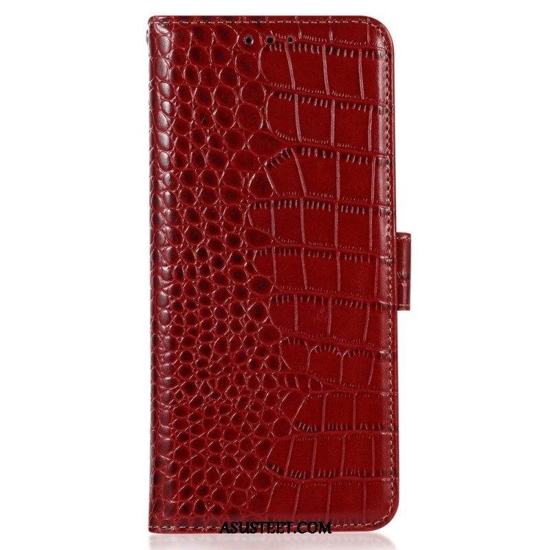 Kotelot Oppo Reno 8 Pro Crocodile Style Rfid