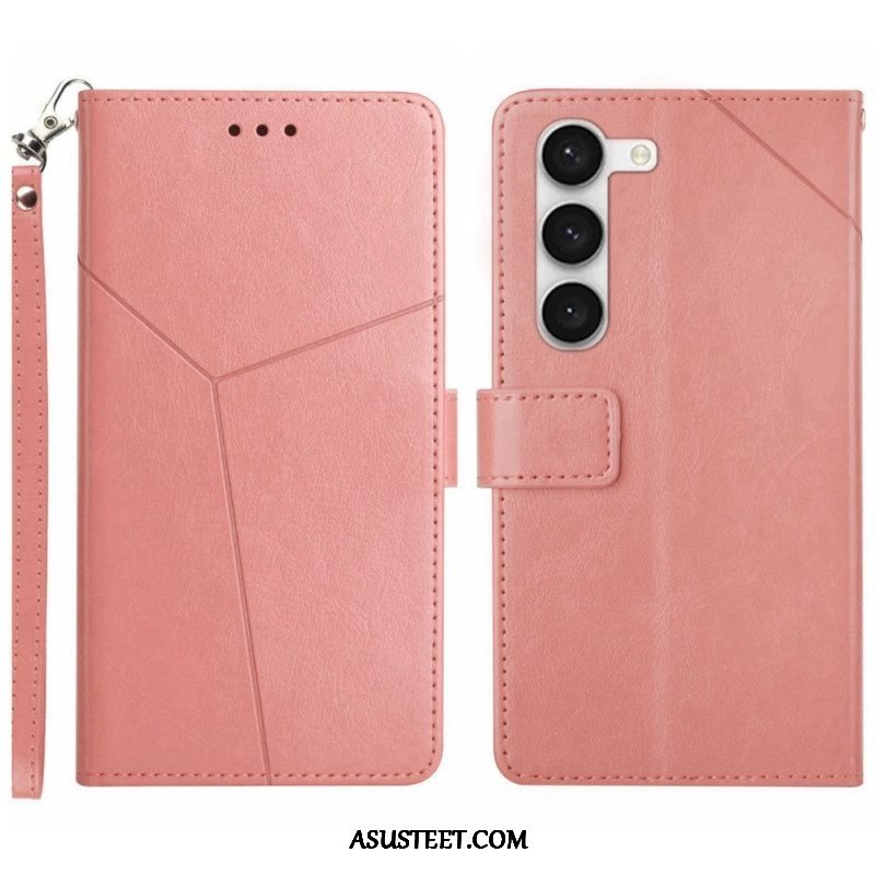 Kotelot Samsung Galaxy S23 5G Suojaketju Kuori Y Strappy Design