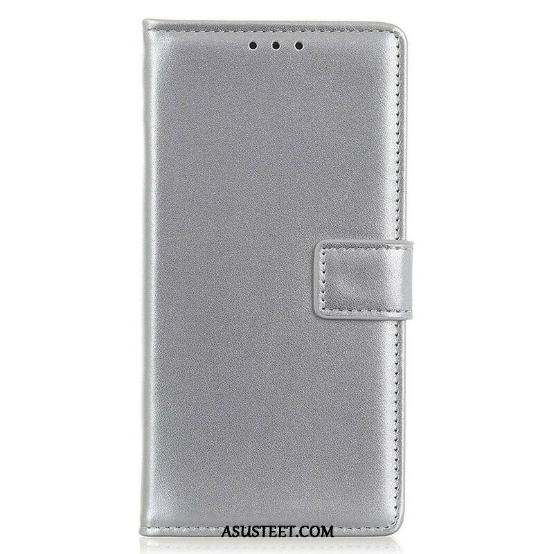 Kotelot iPhone 13 Pro Yksinkertainen Nahkaefekti