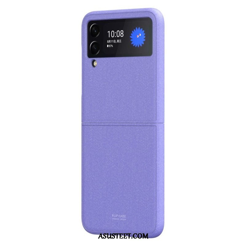 Kuori Samsung Galaxy Z Flip 3 5G Kotelot Flip Hiekkapuihkutyyli