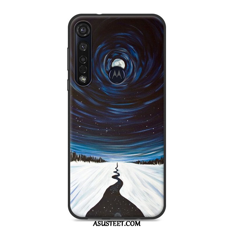 Moto G8 Plus Kuoret Kuori Puhelimen Silikoni Murtumaton Persoonallisuus