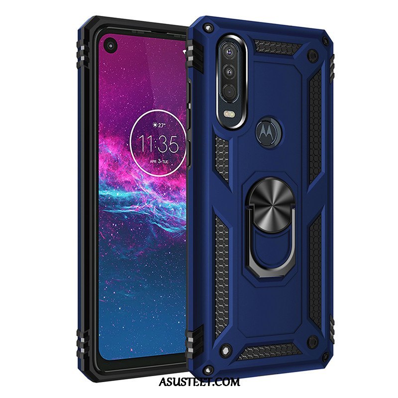 Motorola One Action Kuoret Kuori Puhelimen Tuki Jauhe Murtumaton