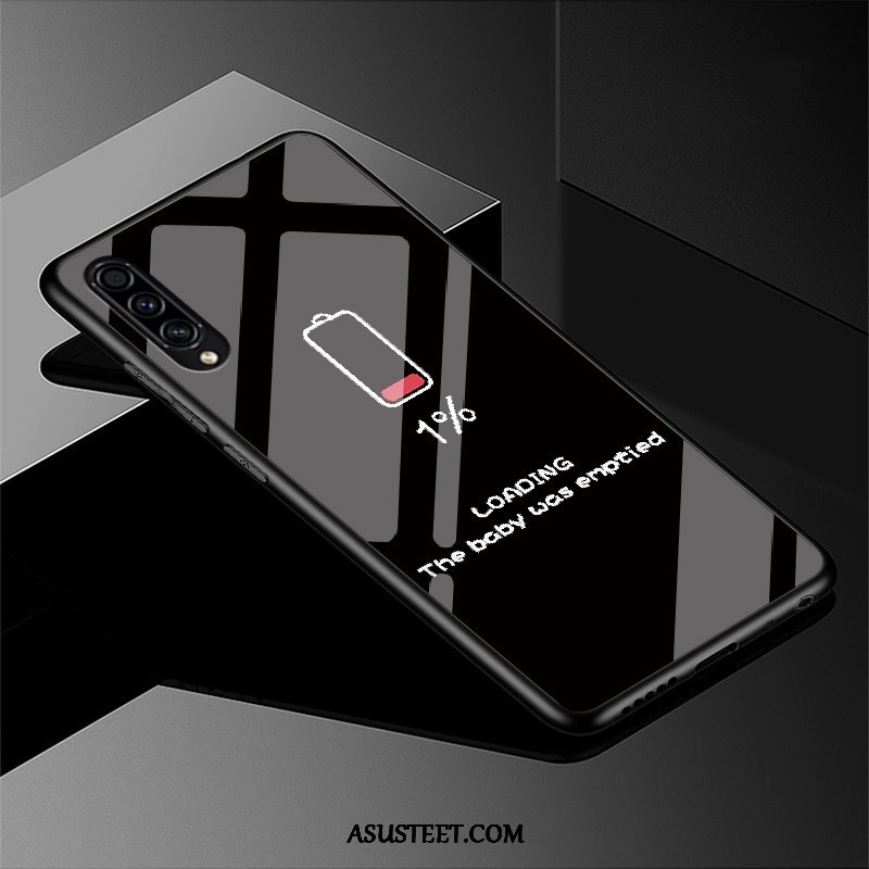 Samsung Galaxy A30s Kuori Kuoret Sarjakuva Silikoni Lasi Yksinkertainen