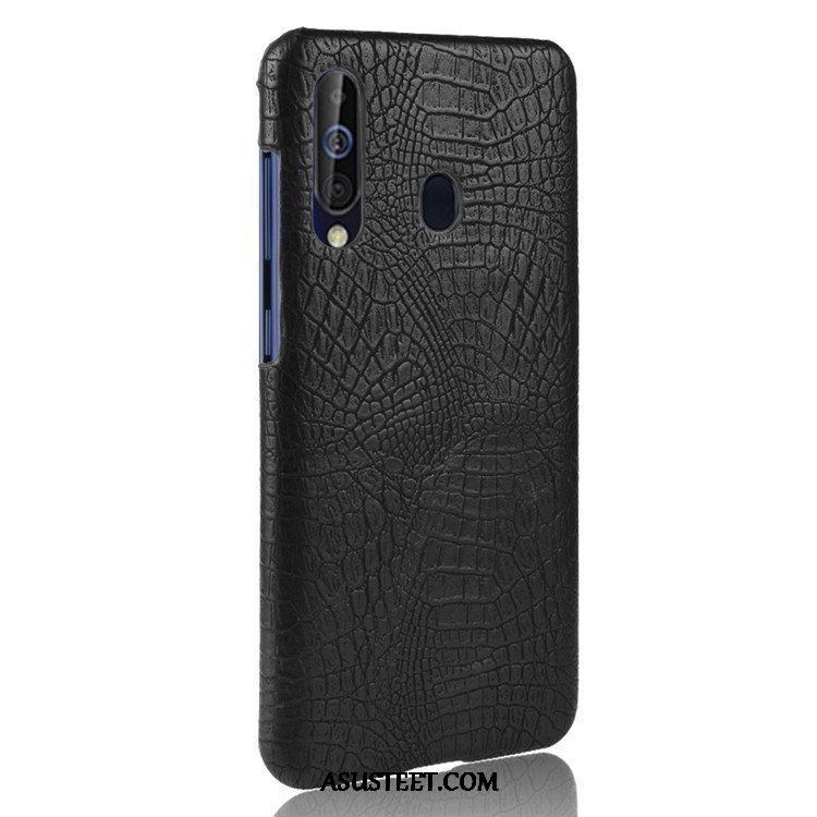 Samsung Galaxy A60 Kuoret Suojaus Kova Tähti Nahka Krokotiili