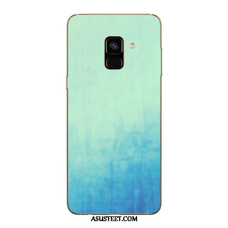 Samsung Galaxy A8 Kuoret L Puhelimen Murtumaton Sininen Kotelo