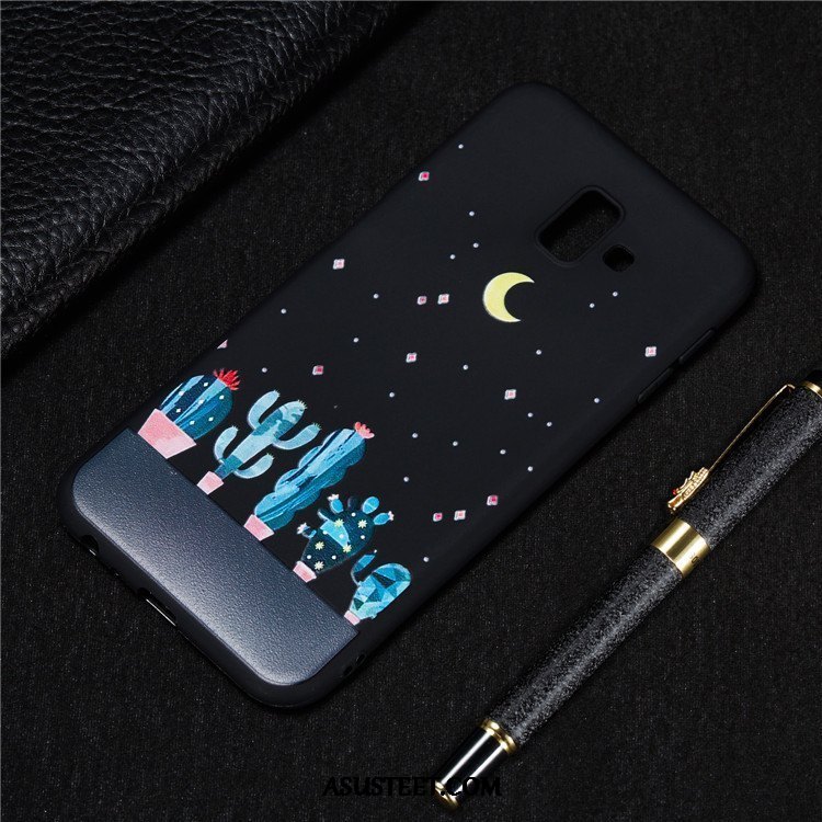 Samsung Galaxy J6+ Kuoret Pesty Suede Ripustettavat Koristeet Puhelimen Kotelo Sarjakuva