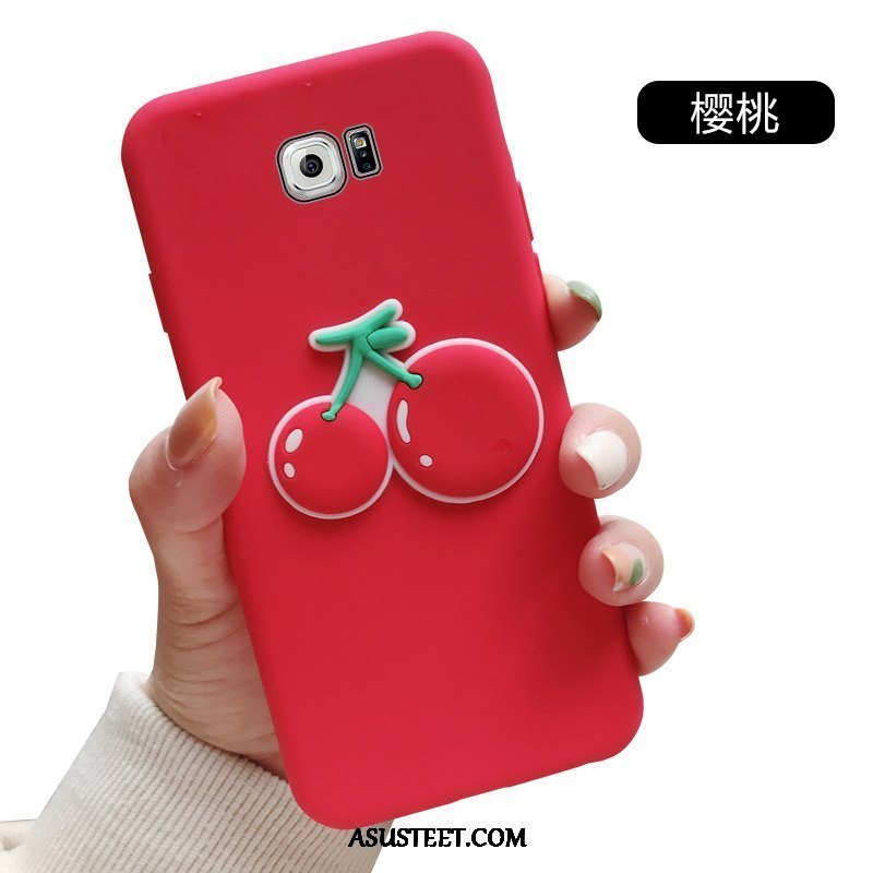 Samsung Galaxy S7 Edge Kuoret Punainen Persoonallisuus Pehmeä Neste Trendi Silikoni