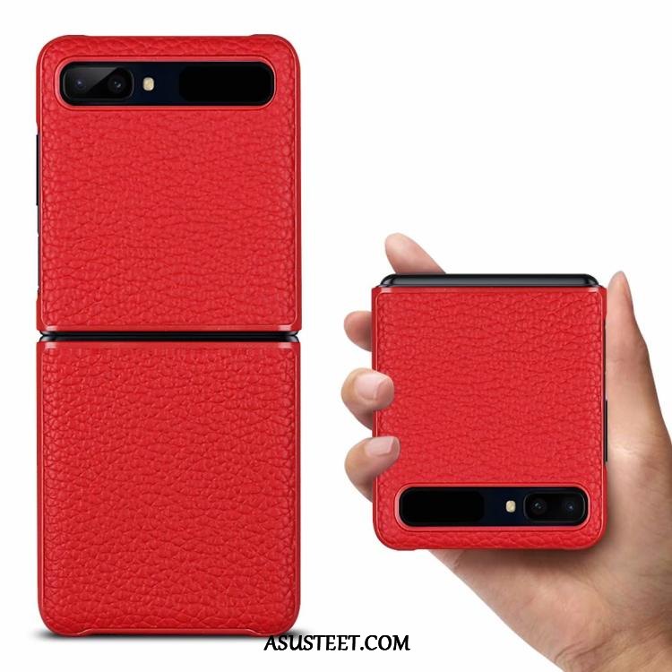 Samsung Z Flip Kuoret Kotelo Kuori Suojaus Murtumaton Nahkakotelo