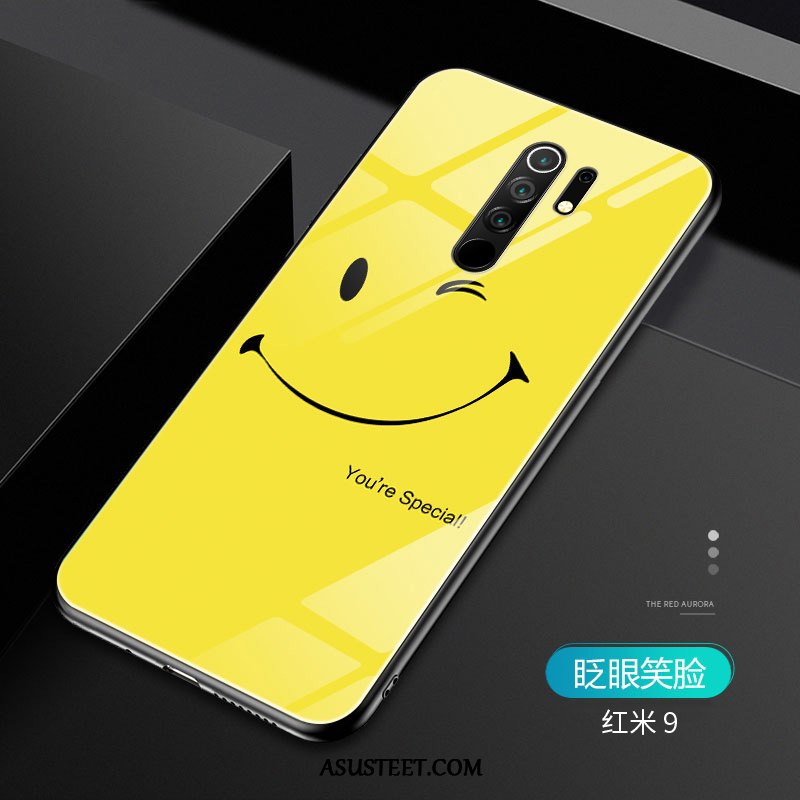 Xiaomi Redmi 9 Kuoret Persoonallisuus Kuori Puhelimen Punainen Musta