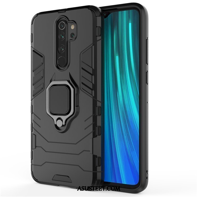 Xiaomi Redmi Note 8 Pro Kuoret Rengas Suojaus Punainen Kuori Puhelimen