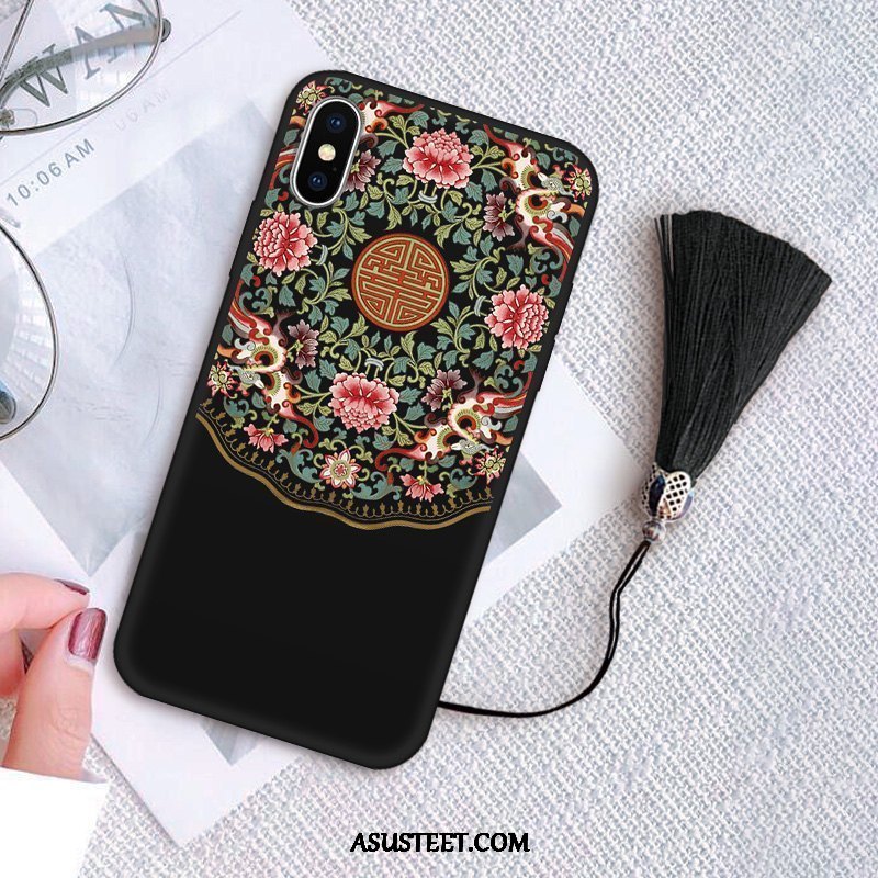 iPhone X Kuoret Palatsi Suuntaus All Inclusive Pesty Suede Suojaus