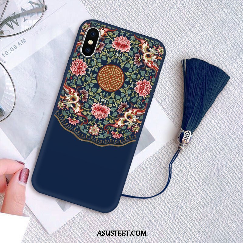 iPhone X Kuoret Palatsi Suuntaus All Inclusive Pesty Suede Suojaus