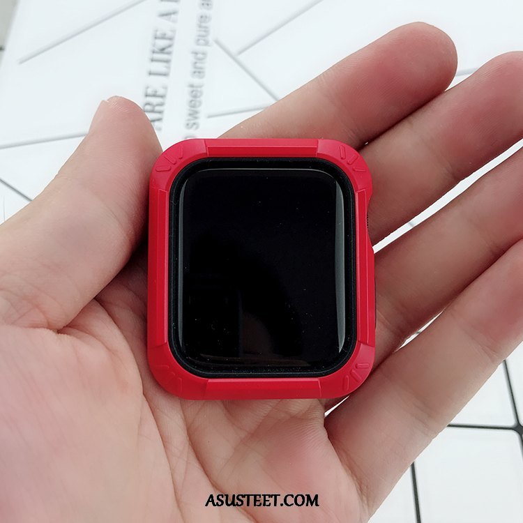 Apple Watch Series 3 Kuoret All Inclusive Silikoni Pehmeä Neste Kuori Punainen