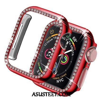 Apple Watch Series 3 Kuoret Rhinestone Inlay Kotelo Ohut Pinnoitus Murtumaton