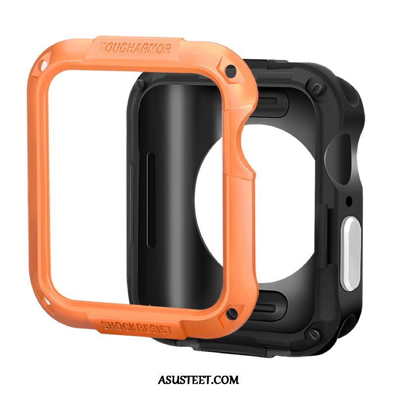 Apple Watch Series 3 Kuori Kuoret Lisävarusteet Panssari Oranssi Silikoni Kotelo