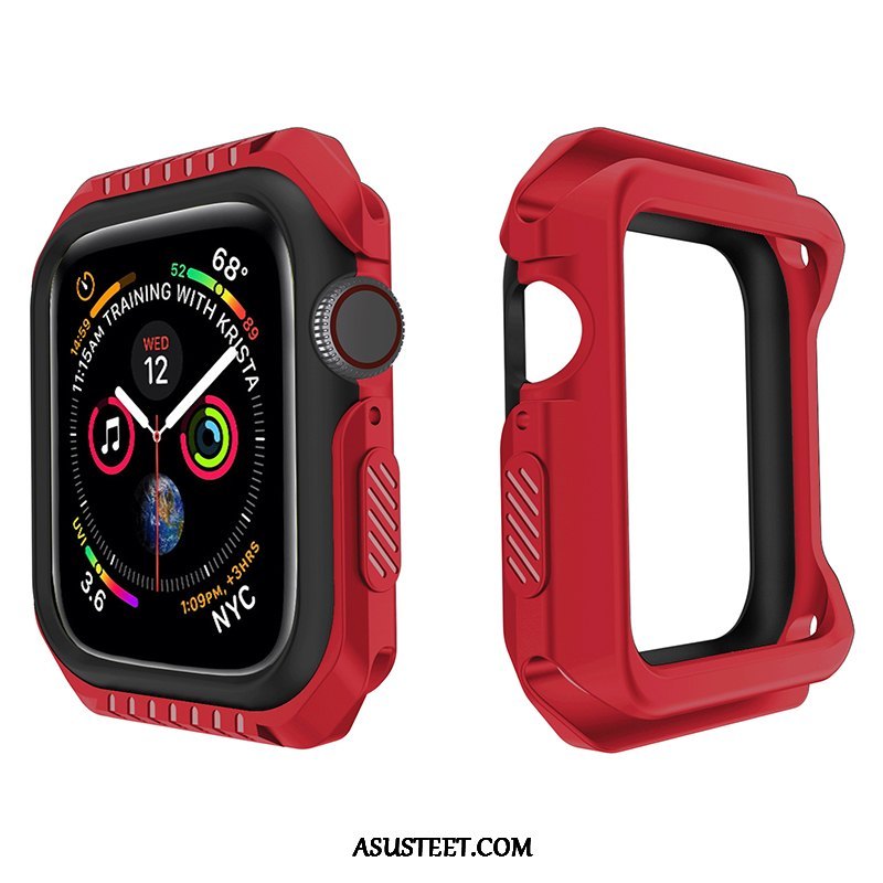 Apple Watch Series 4 Kuoret Kehys Kotelo Urheilu Silikoni Kuori