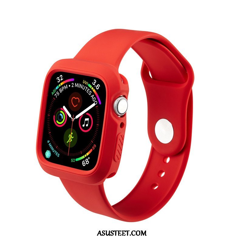 Apple Watch Series 4 Kuoret Suojaus Läpäisemätön Kuori Punainen All Inclusive