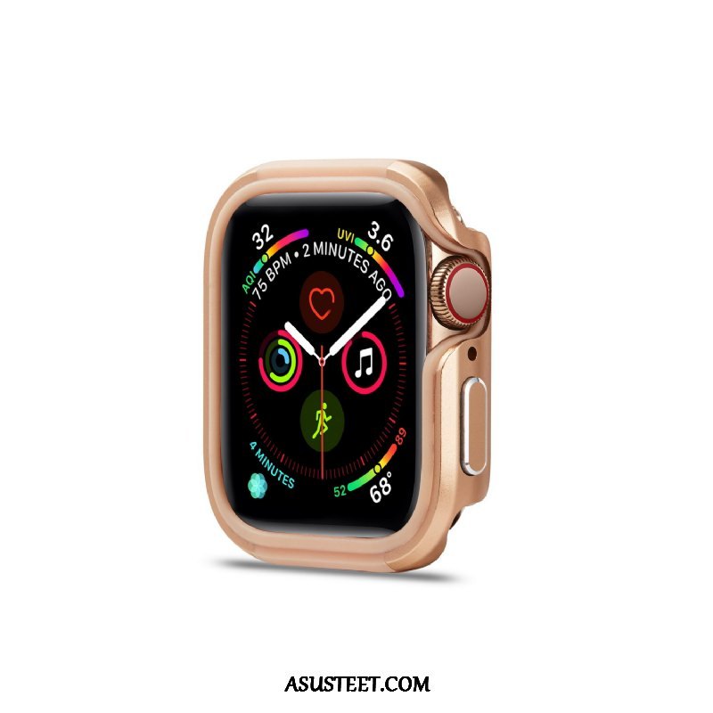 Apple Watch Series 5 Kuoret Kehys Pu Kulta Kotelo Kuori