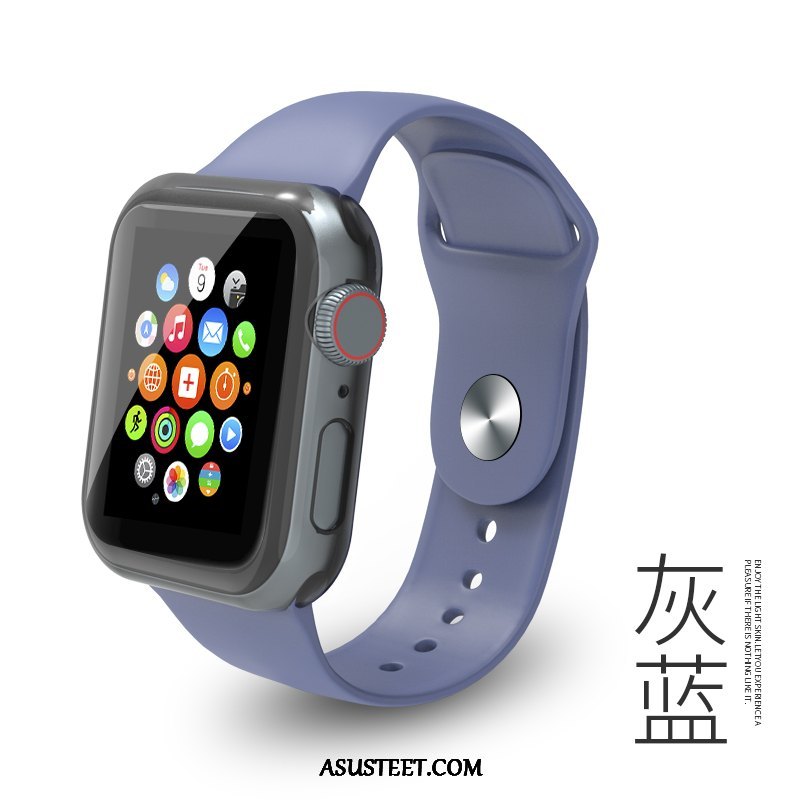 Apple Watch Series 5 Kuoret Persoonallisuus Sininen Suojaus Silikoni Kuori