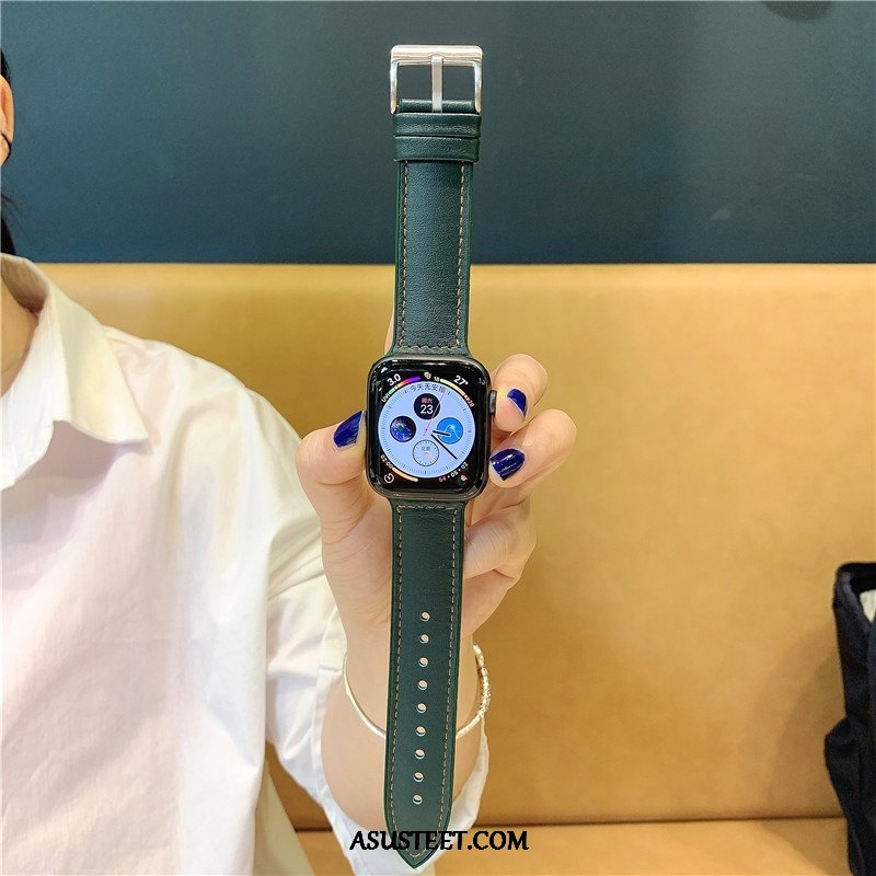 Apple Watch Series 5 Kuoret Vihreä Silikoni Nahka