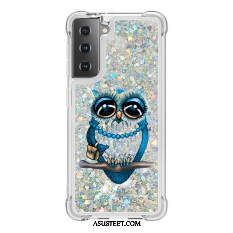 Case Samsung Galaxy S21 5G Neiti Owl Sequins