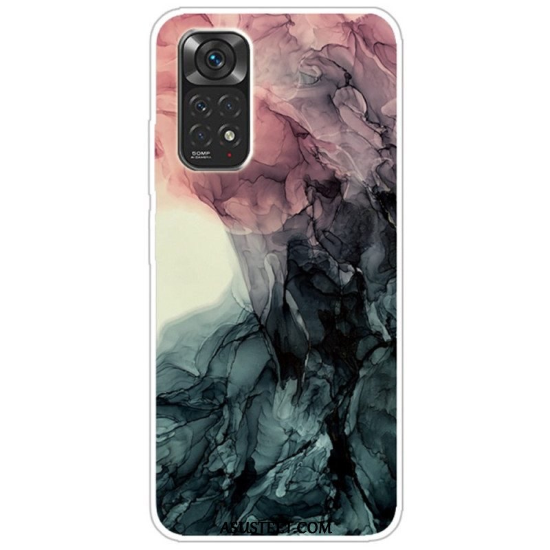 Case Xiaomi Redmi Note 11 / 11S Värillinen Marmori