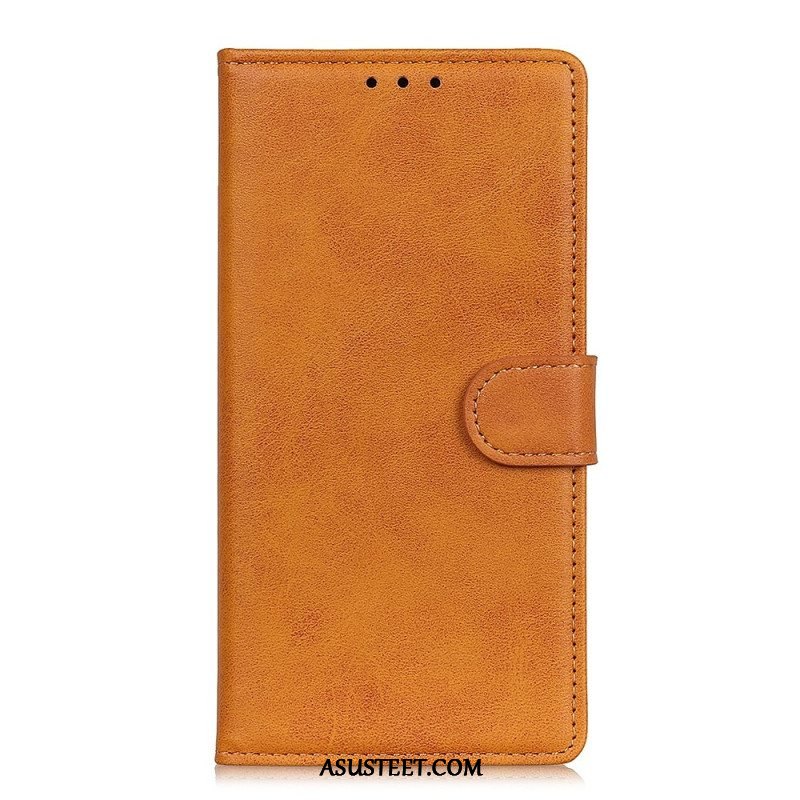 Flip Case Xiaomi Redmi Note 12 Pro Plus Matta Keinonahka