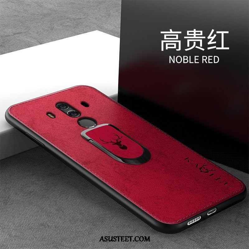 Huawei Mate 10 Pro Kuoret Magneettinen Punainen Rengas Suojaus Puhelimen