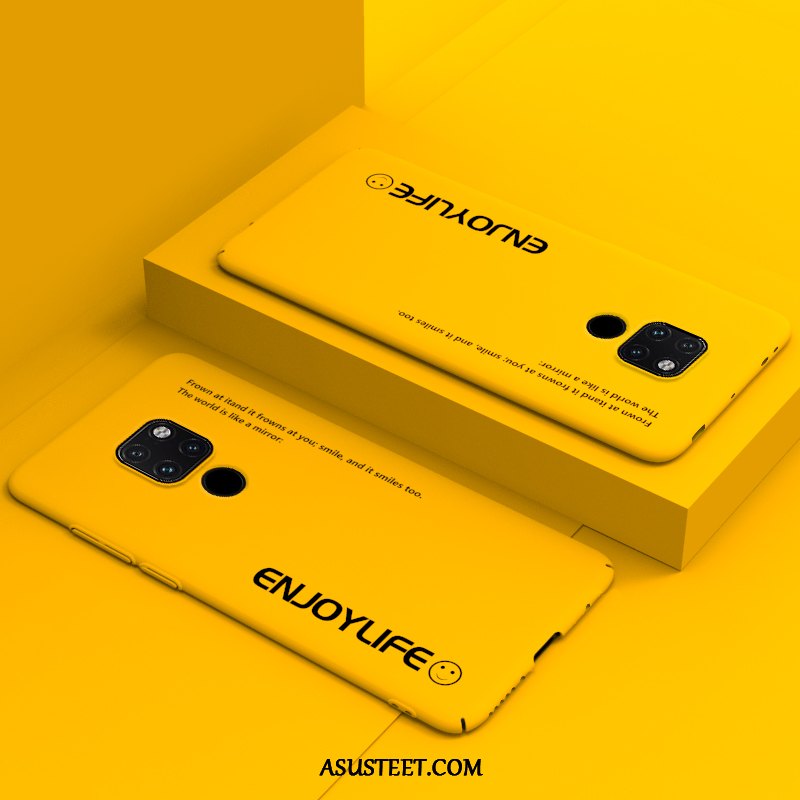 Huawei Mate 20 X (5g) Kuoret Tide-brändi Kuori Keltainen Kova Puhelimen