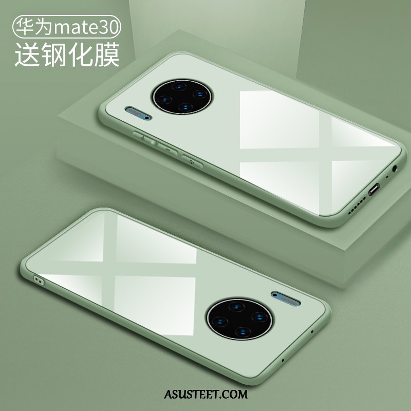 Huawei Mate 30 Kuoret Puhelimen Persoonallisuus Tide-brändi Silikoni Vihreä