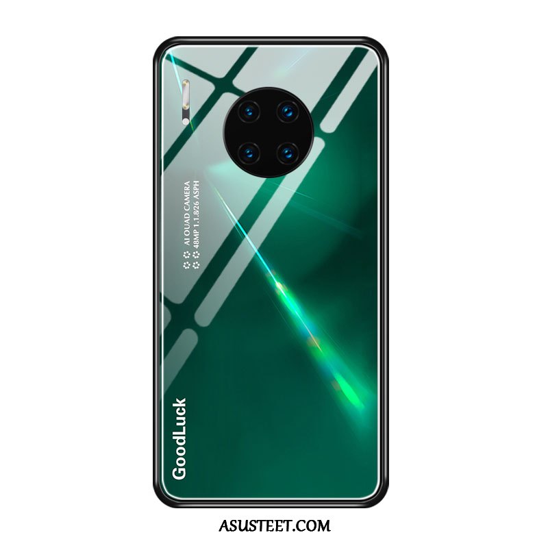 Huawei Mate 30 Pro Kuoret Rakastunut Kaltevuus Luova Vihreä Silikoni