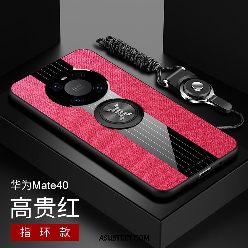 Huawei Mate 40 Kuoret Punainen Ohut Trendi Silikoni Murtumaton