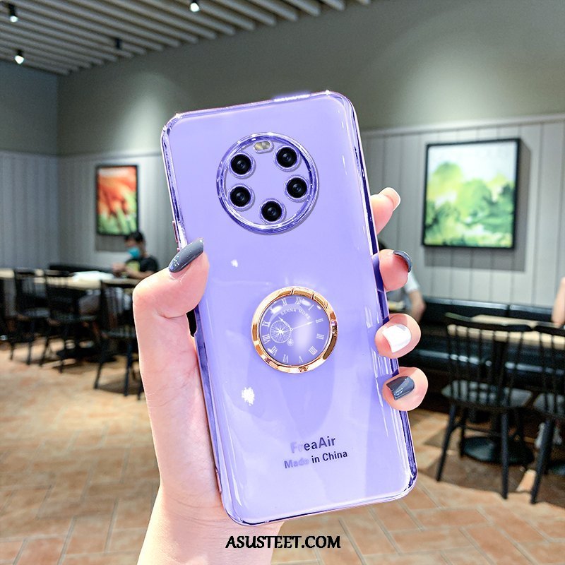 Huawei Mate 40 Pro+ Kuoret Silikoni Violetti Rengas All Inclusive Kuori