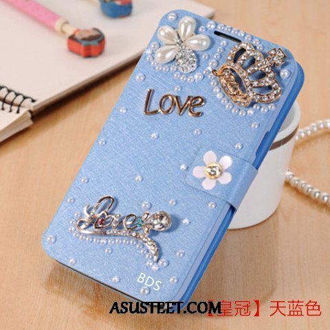 Huawei Mate 9 Kuori Kuoret Rhinestone Inlay All Inclusive Kotelo Nahkakotelo Suojaus