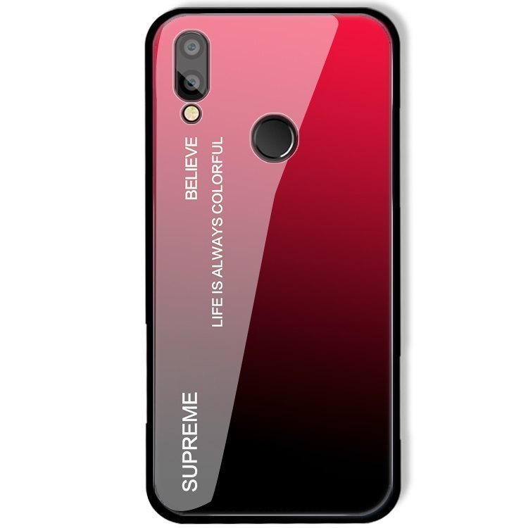 Huawei P20 Lite Kuoret Kuori Peili Lasi Punainen Net Red