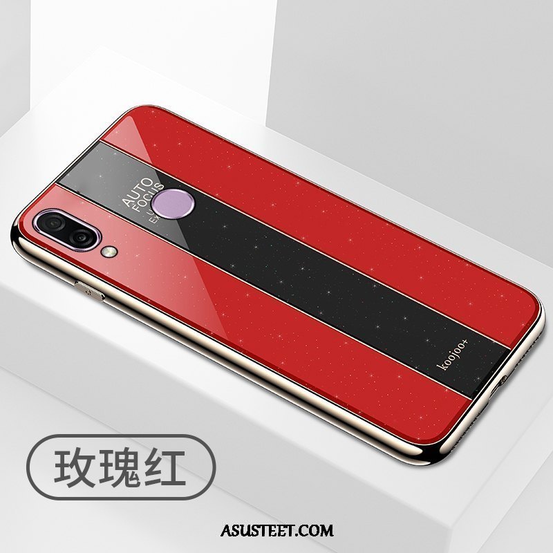 Huawei P20 Lite Kuori Kuoret Punainen Suojaus Kotelo Trendi Puhelimen